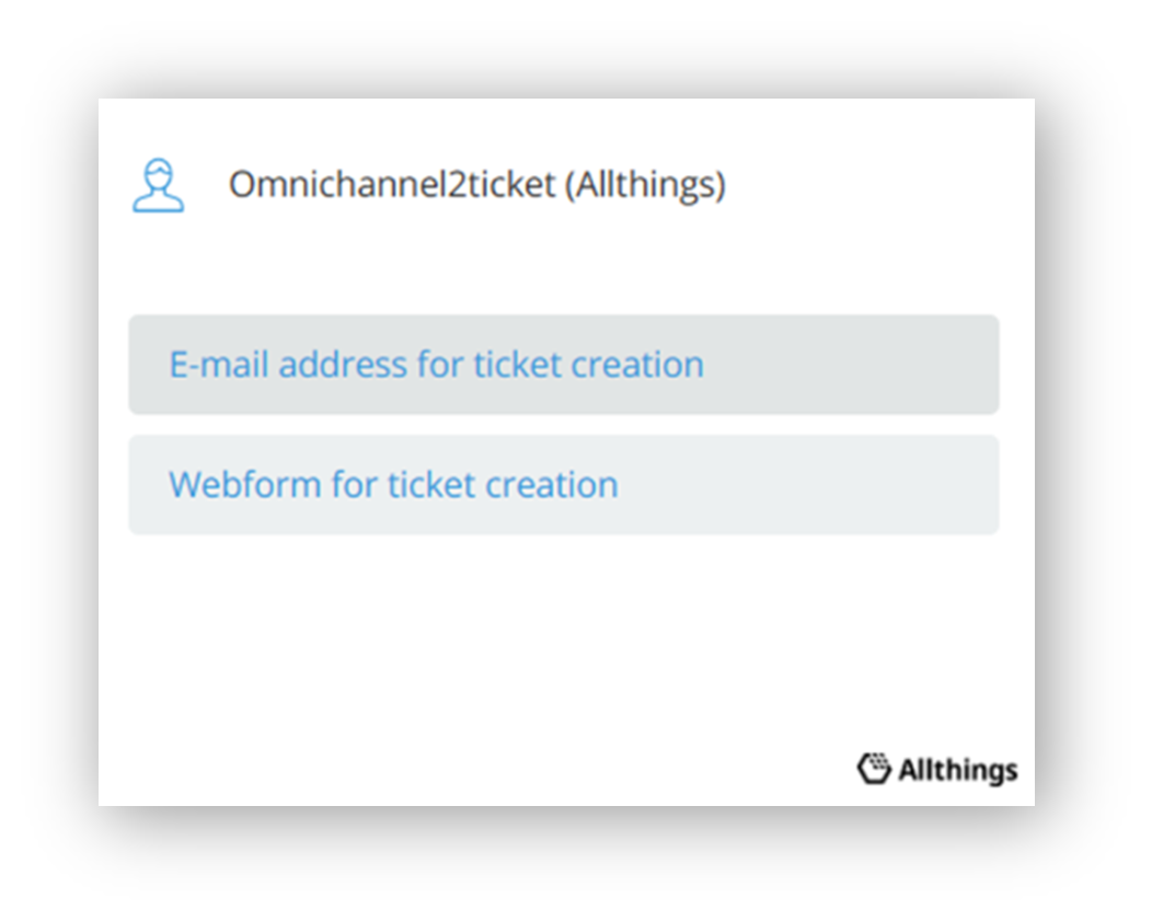URL du formulaire web dans la carte du tableau de bord